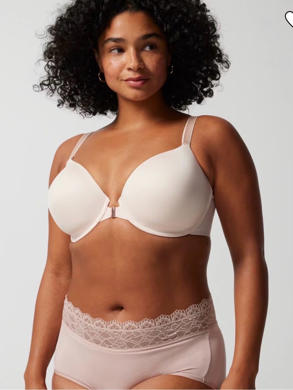 NWT Soma Vanishing® 360 Front-Close Underwire Bra 38C in Porcelain